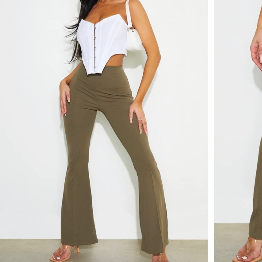 Pretty little thing green pants